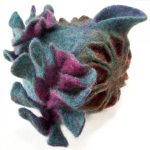 Mandy Nash felt bird vessel