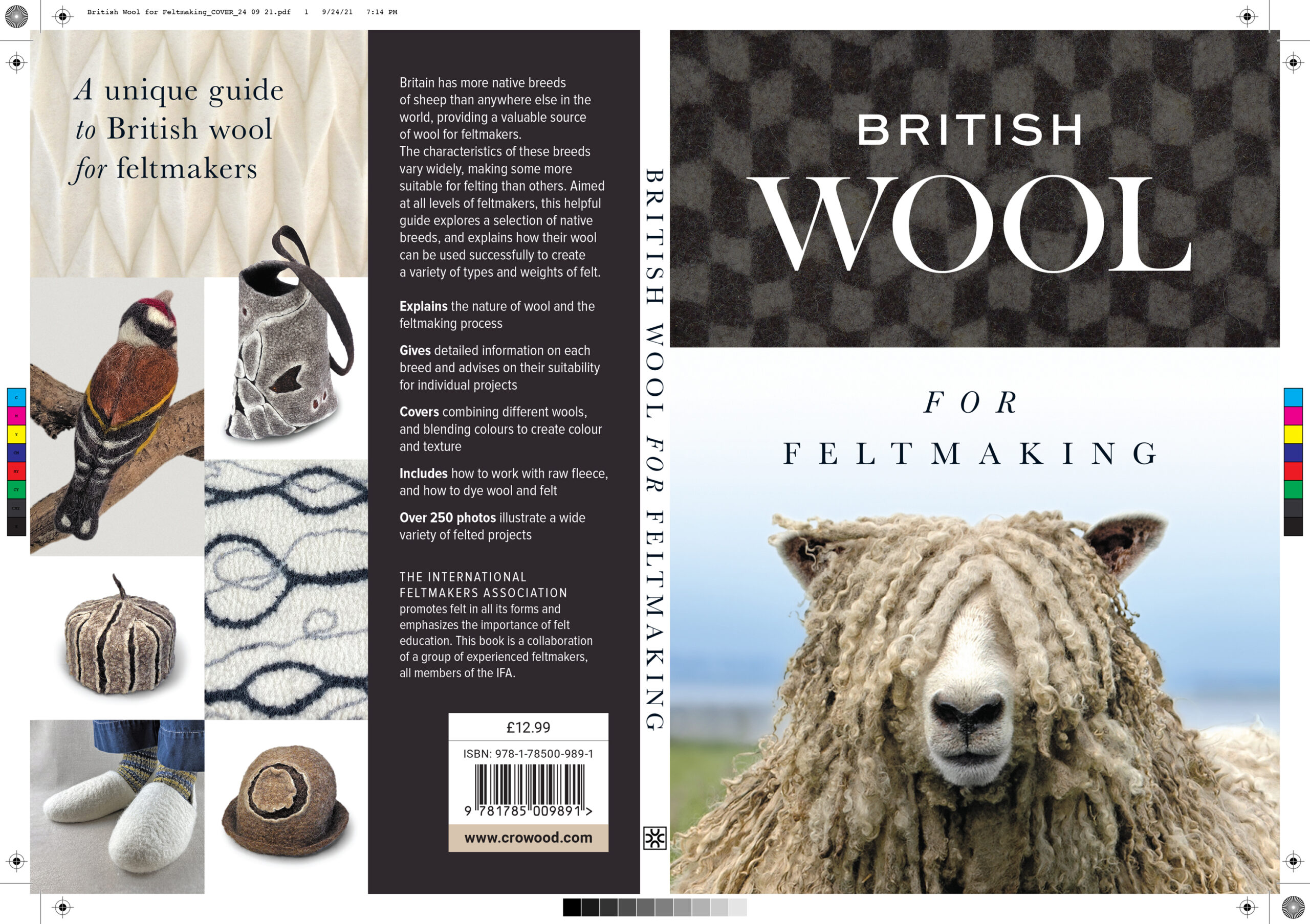 British Wool for Feltmaking book cover