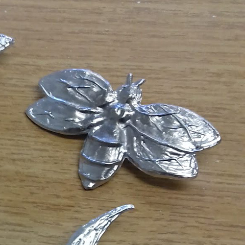 pewter jewellery workshop