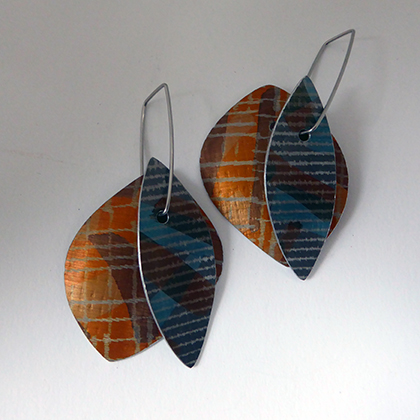 fat oval earrings